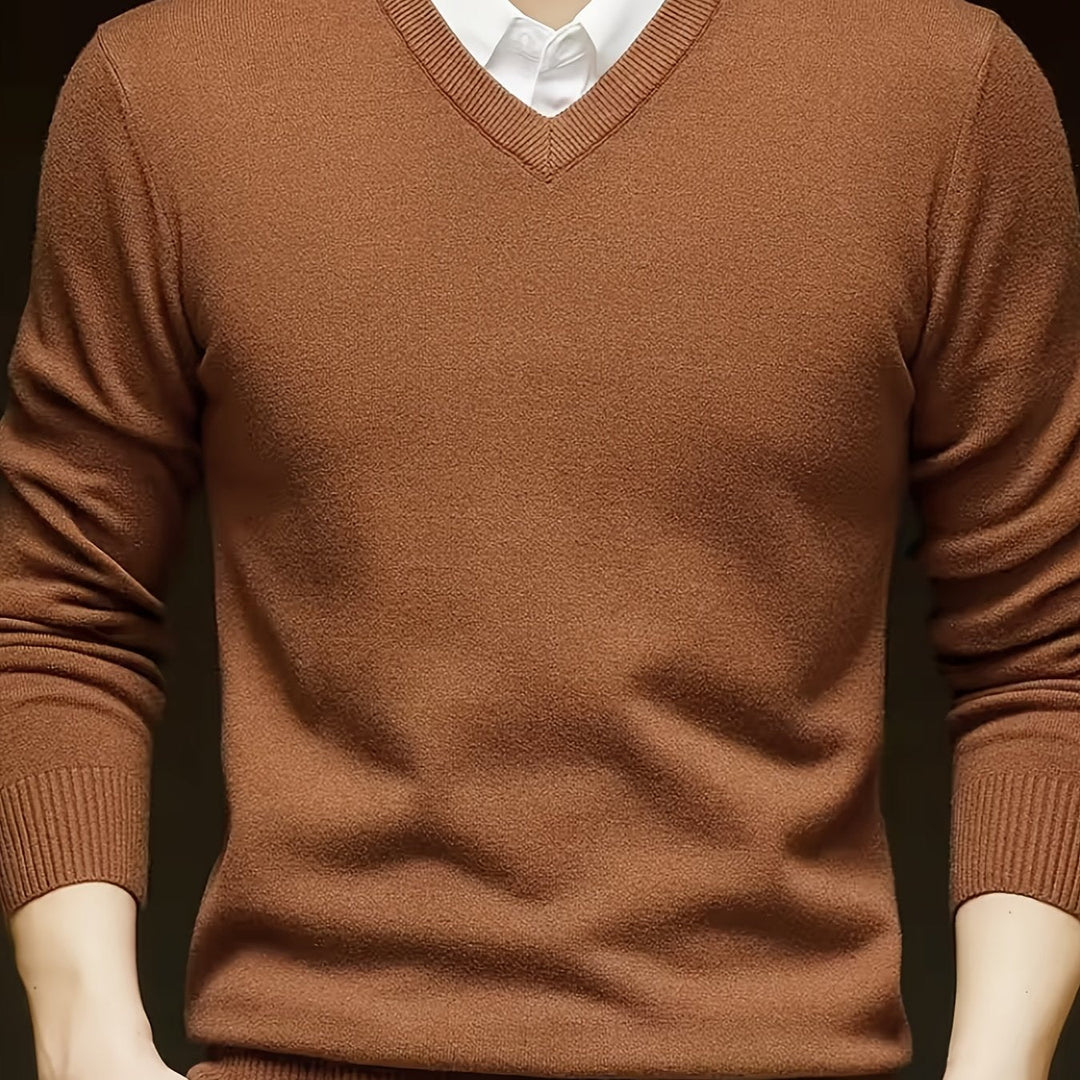 Classic V-Neck Sweater