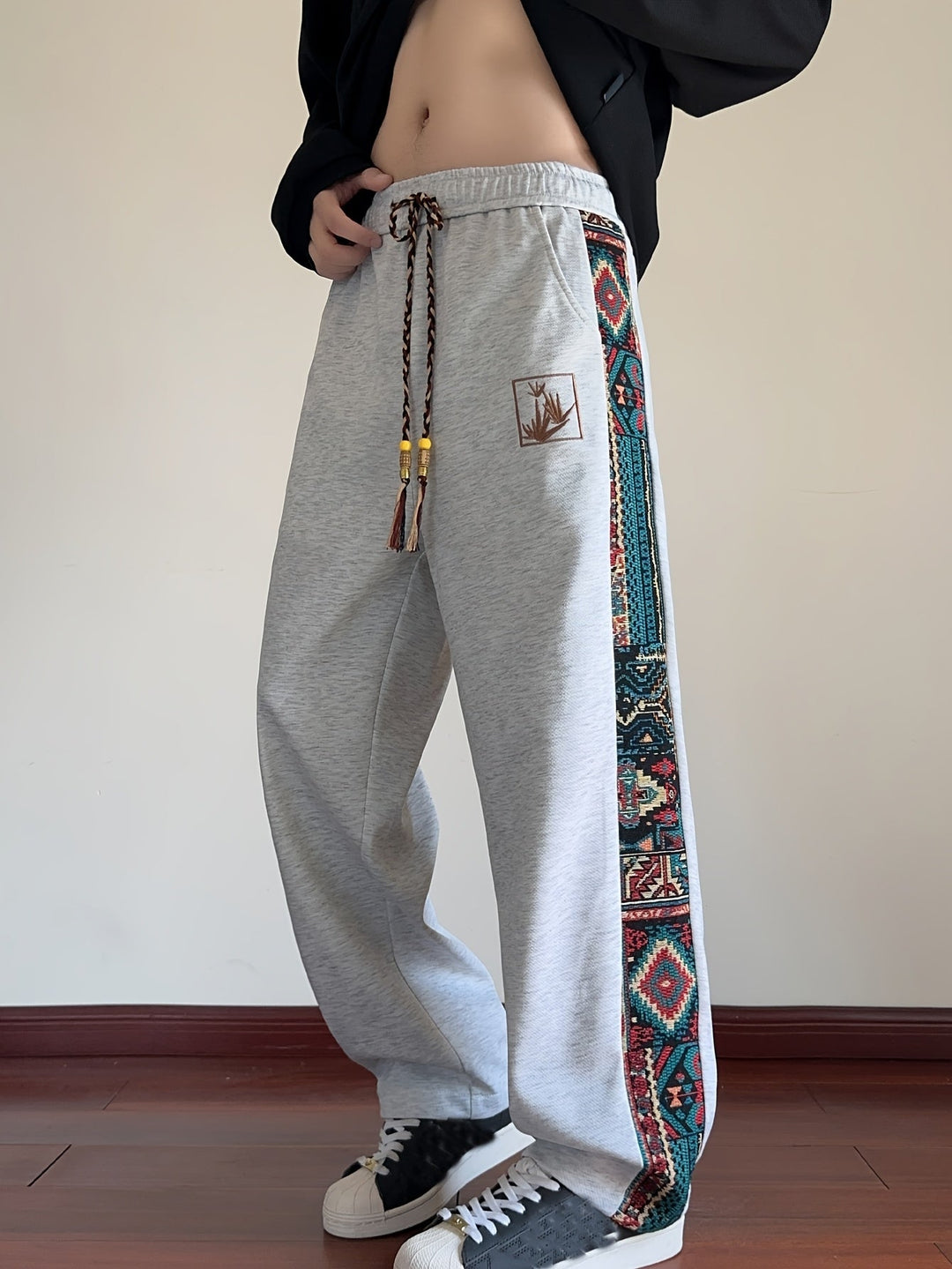 Wide-Leg Heritage Pants