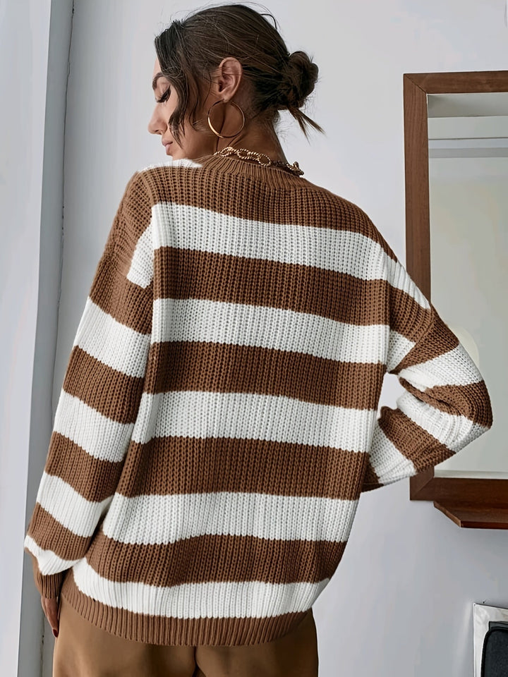 Relaxed Striped Sweater