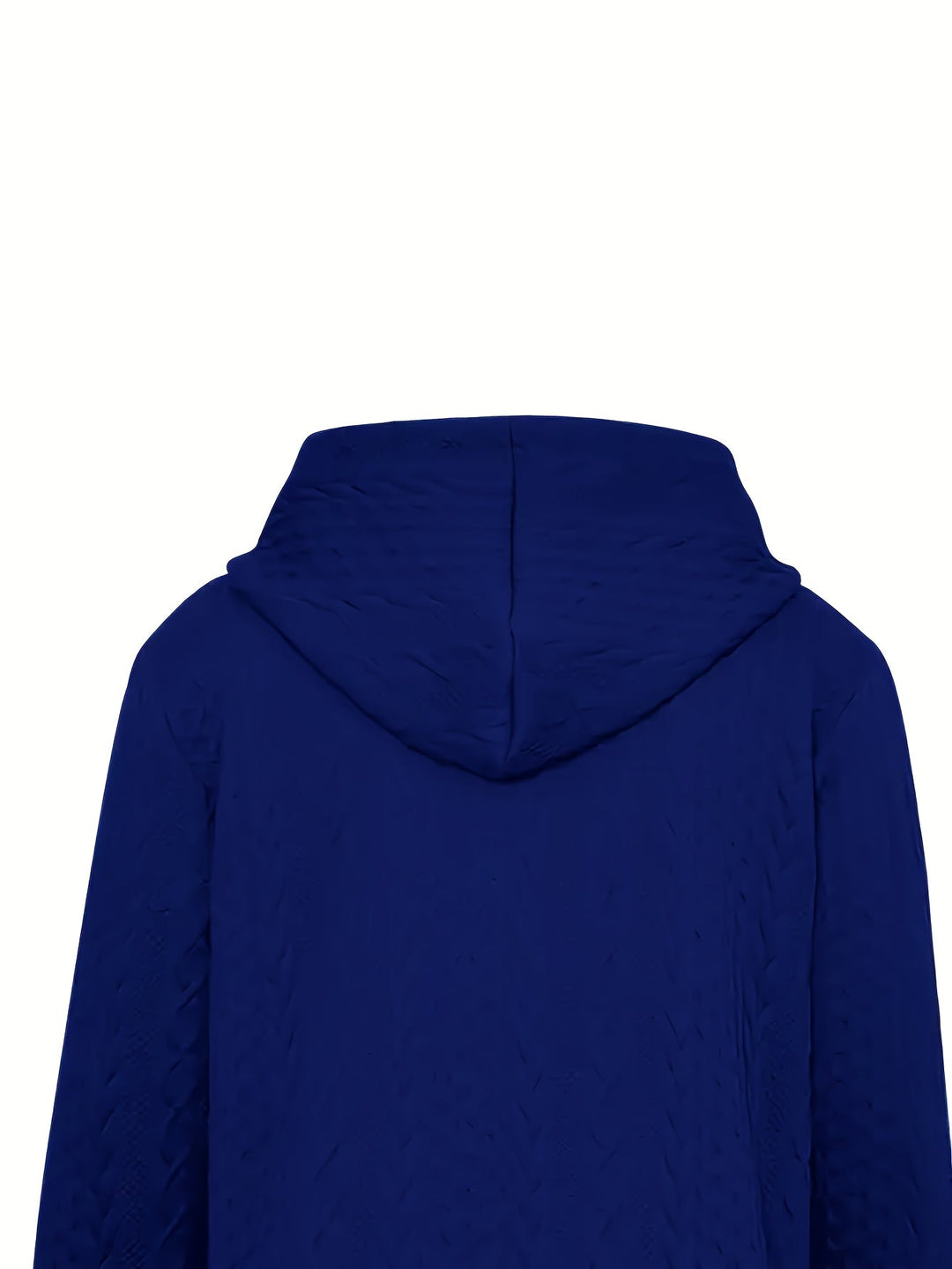 Textured Zip-Up Hooded Jacket