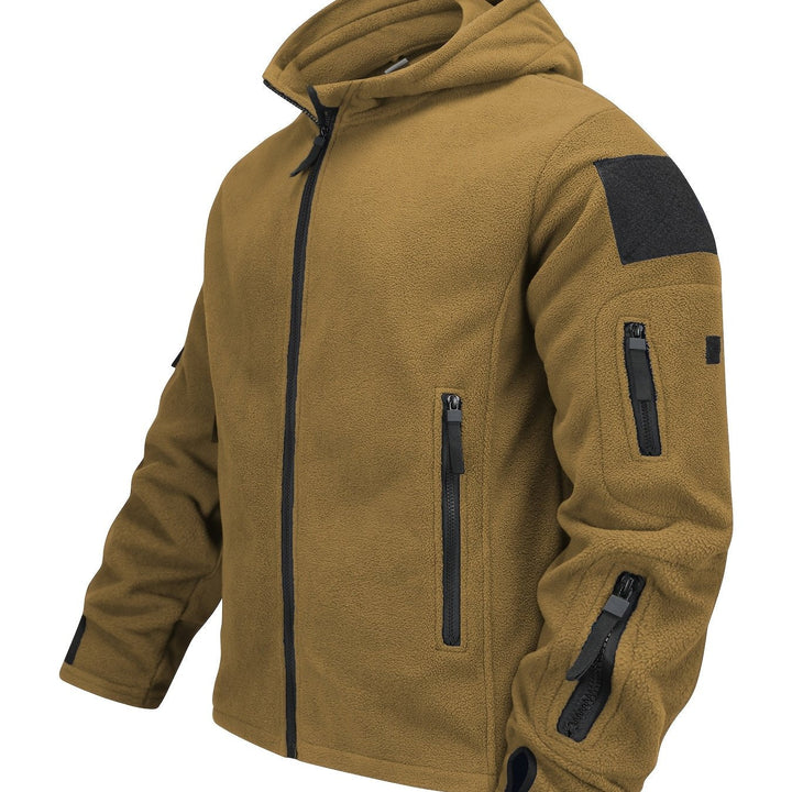 Rugged Hooded Zip Jacket