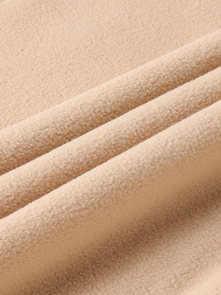 Zip-Detail Mock-Neck Sweater