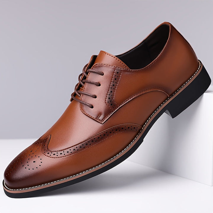 Classic Brogue Dress Shoes