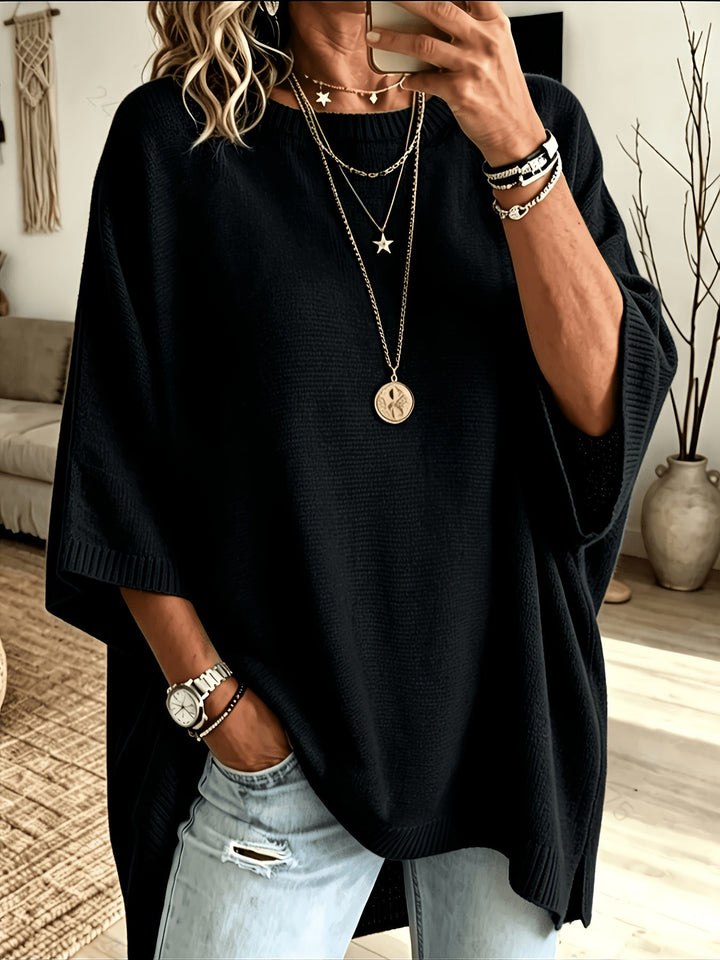 Relaxed Batwing Sweater