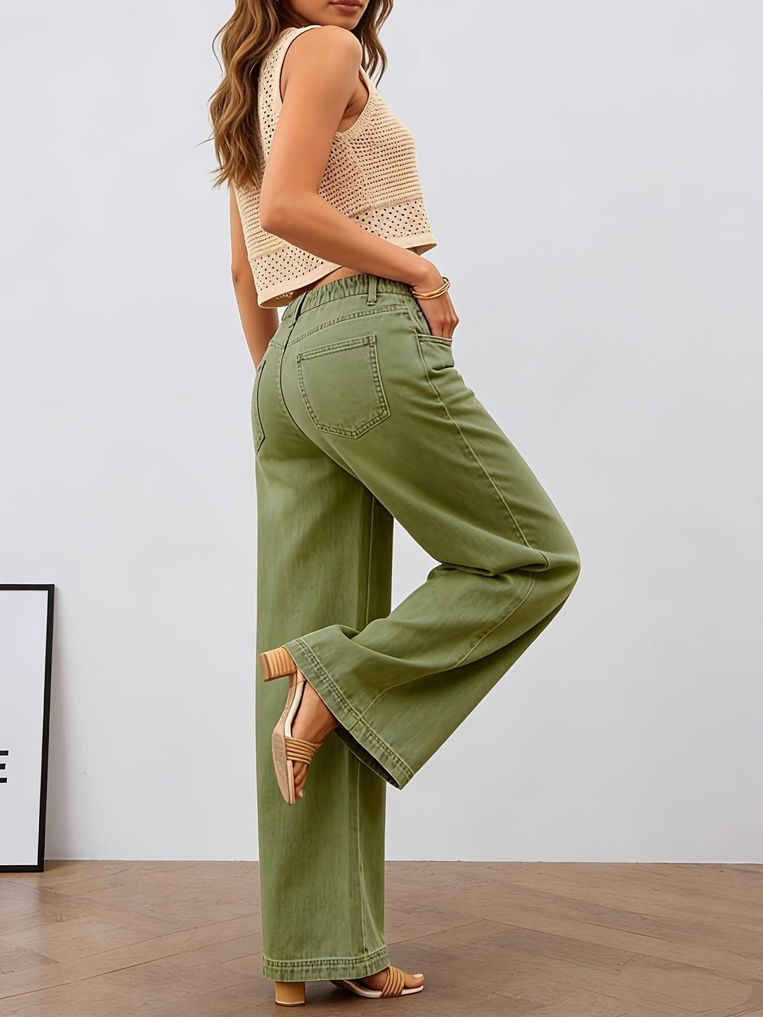 Relaxed Wide-Leg Pants