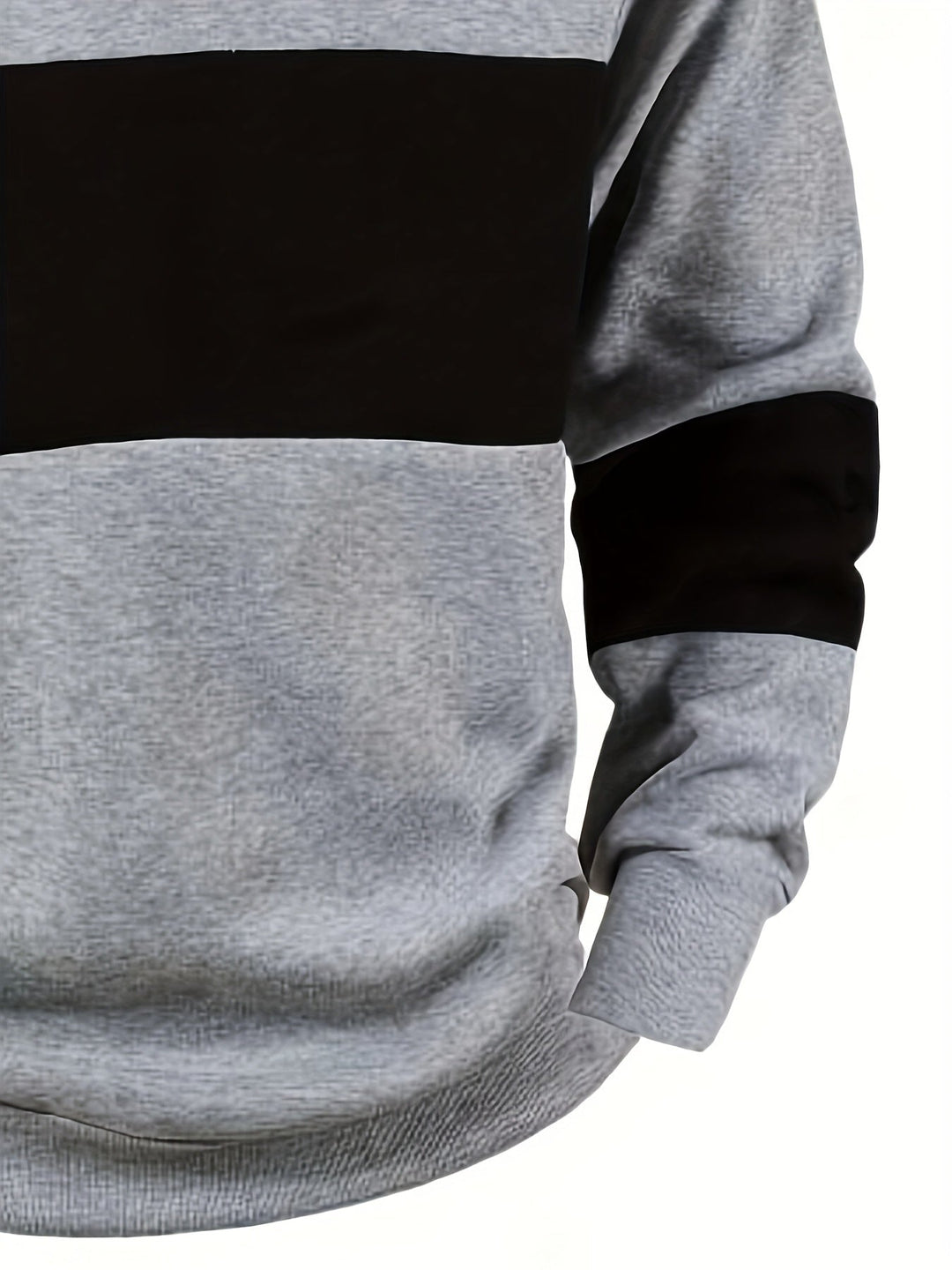 Color-Block Long Sleeve Polo Shirt