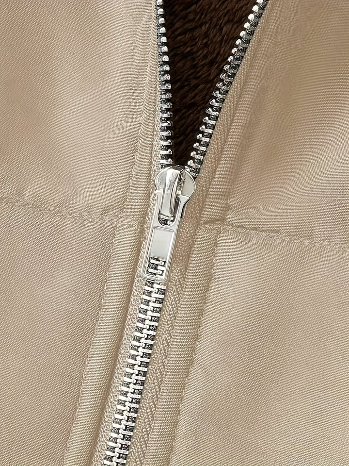 Cozy Hooded Longline Coat