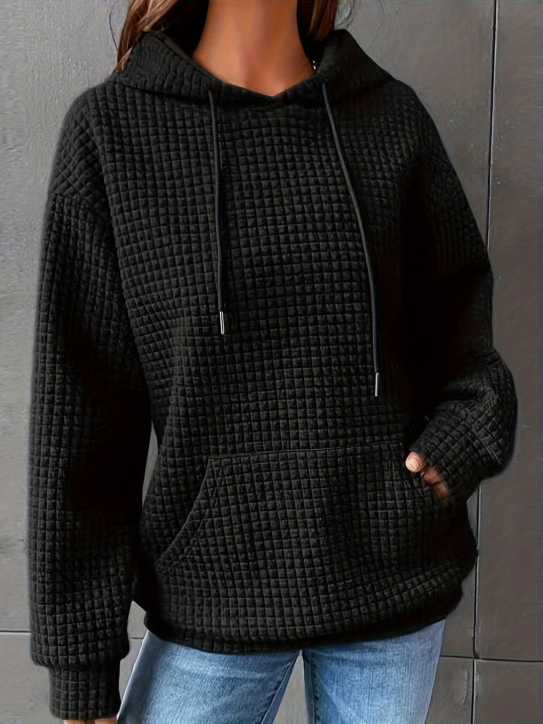 Cozy Textured Hoodie