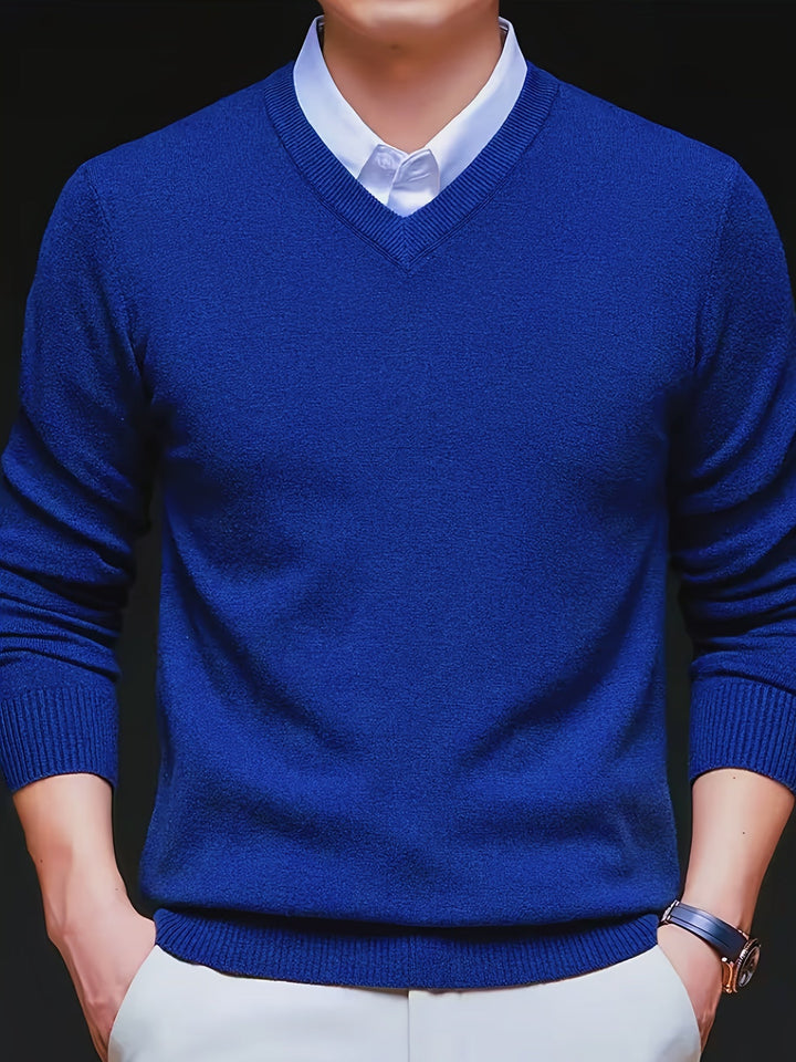 Classic V-Neck Sweater