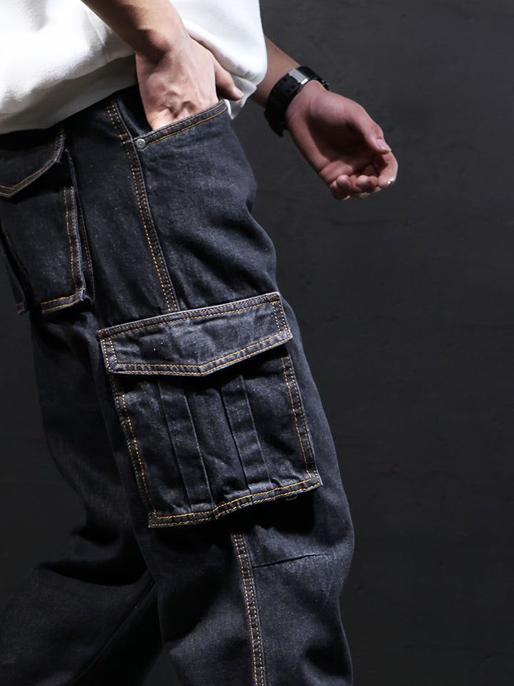 Rugged Multi-Pocket Cargo Pants