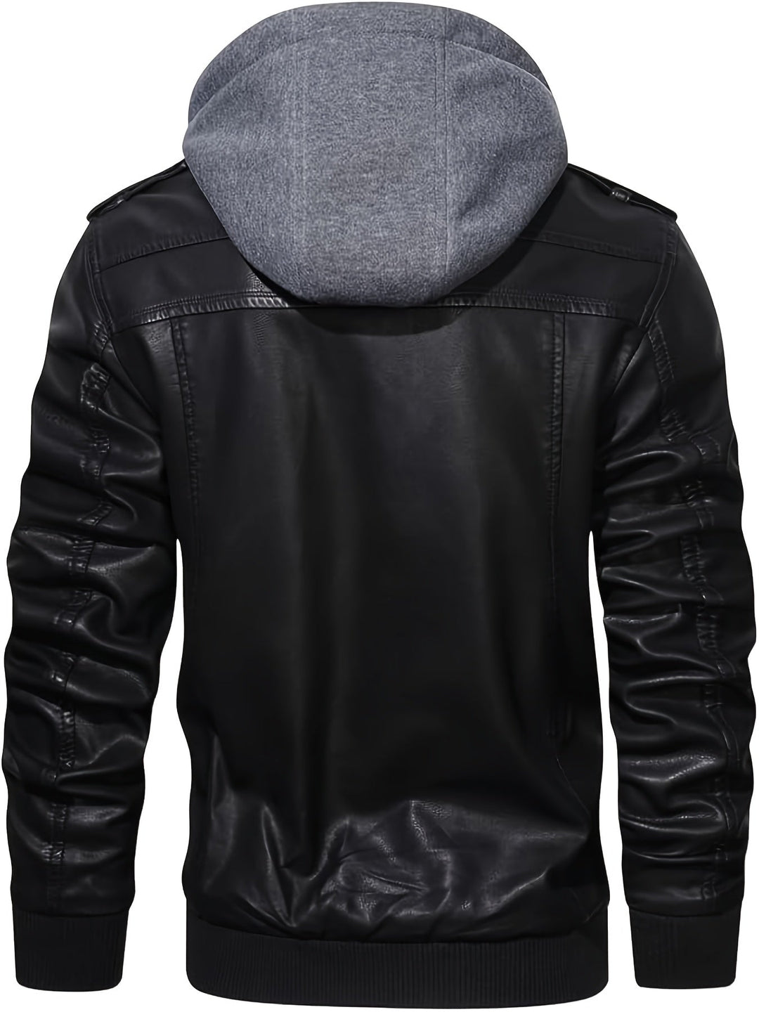 Hooded Moto Jacket