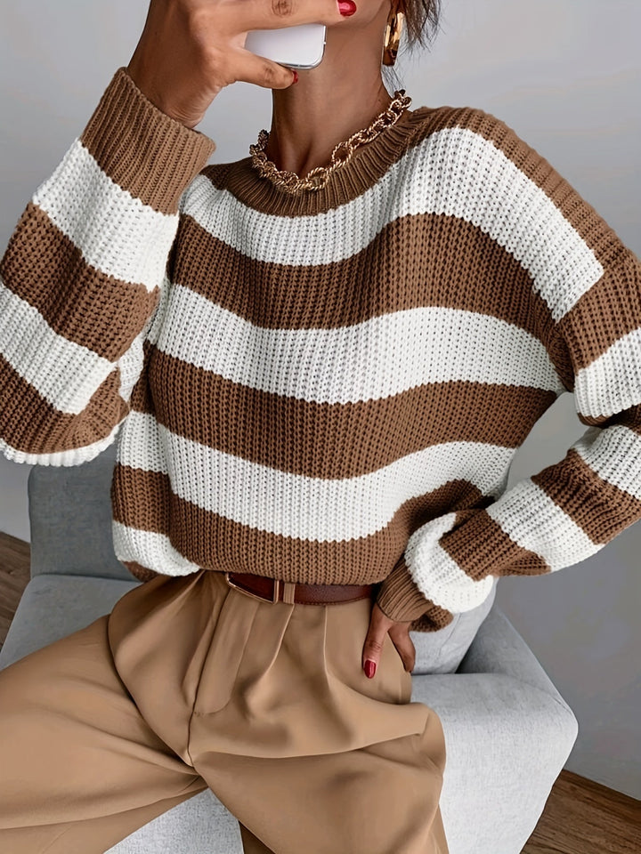 Relaxed Striped Sweater