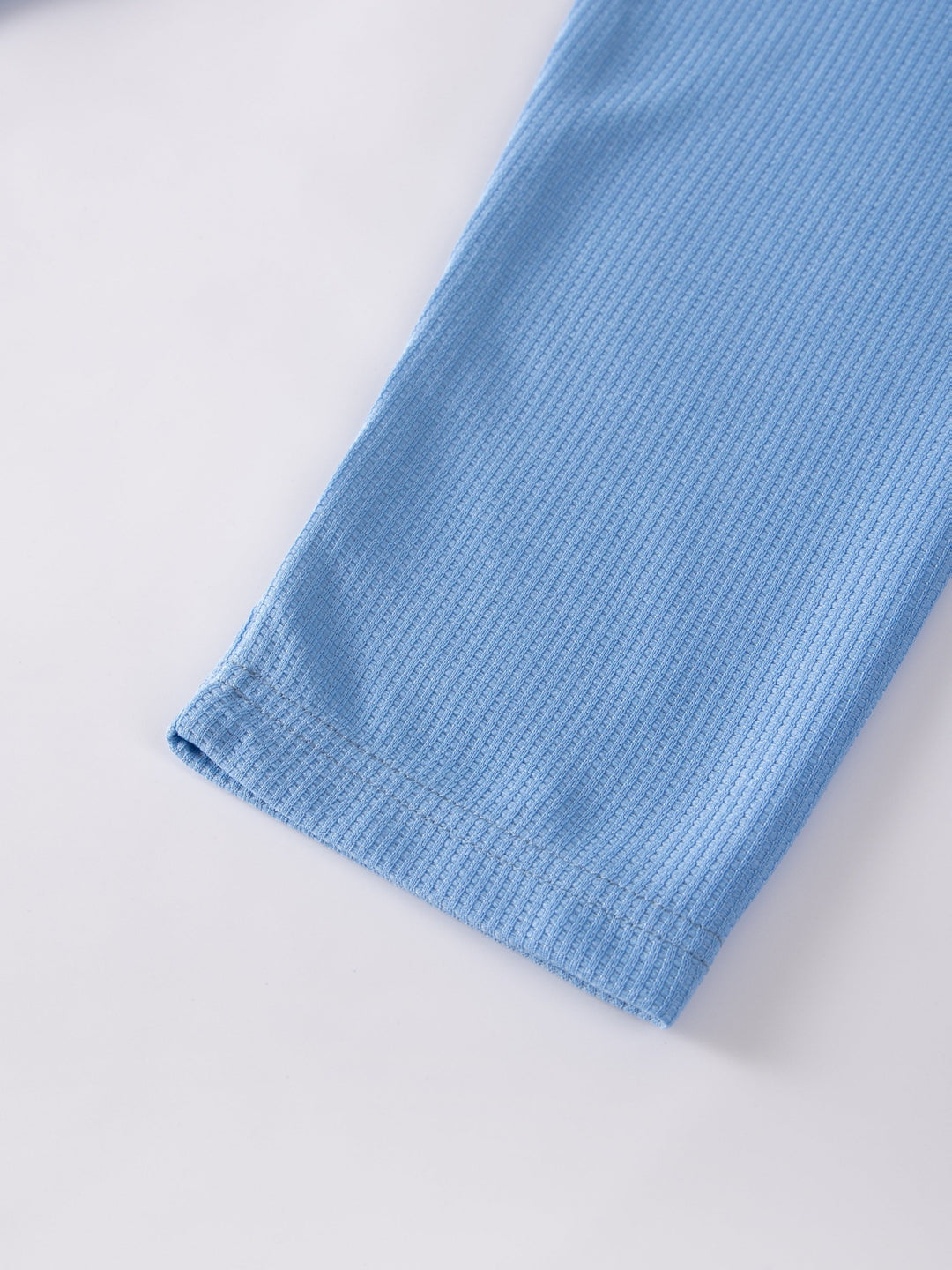Textured Long-Sleeve Top