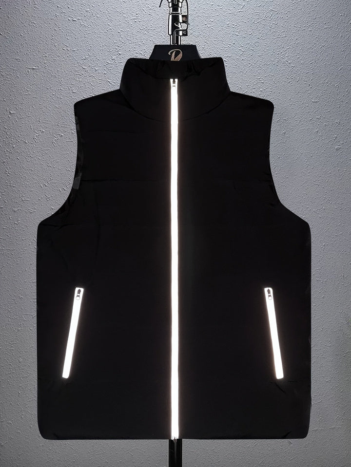 Quilted Zip-Up Vest