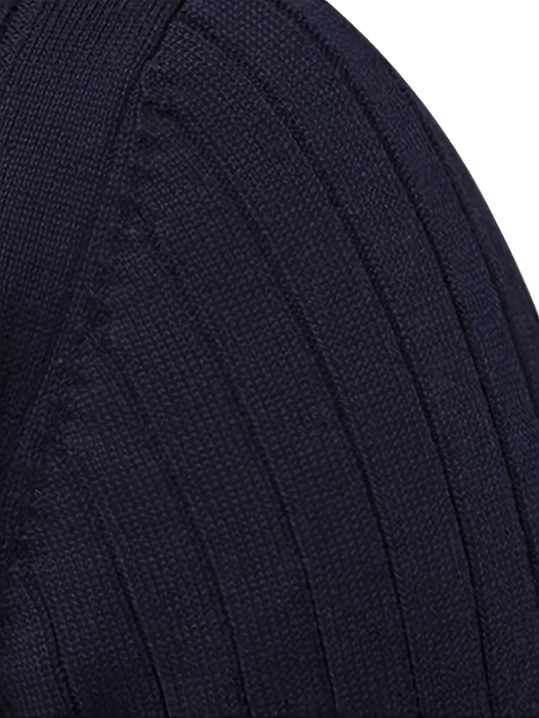 Quarter-Zip Stand Collar Sweater