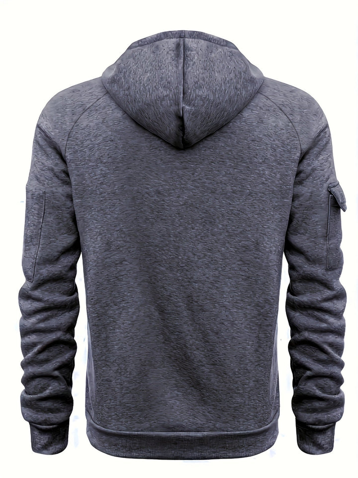Utility Quarter-Zip Hoodie