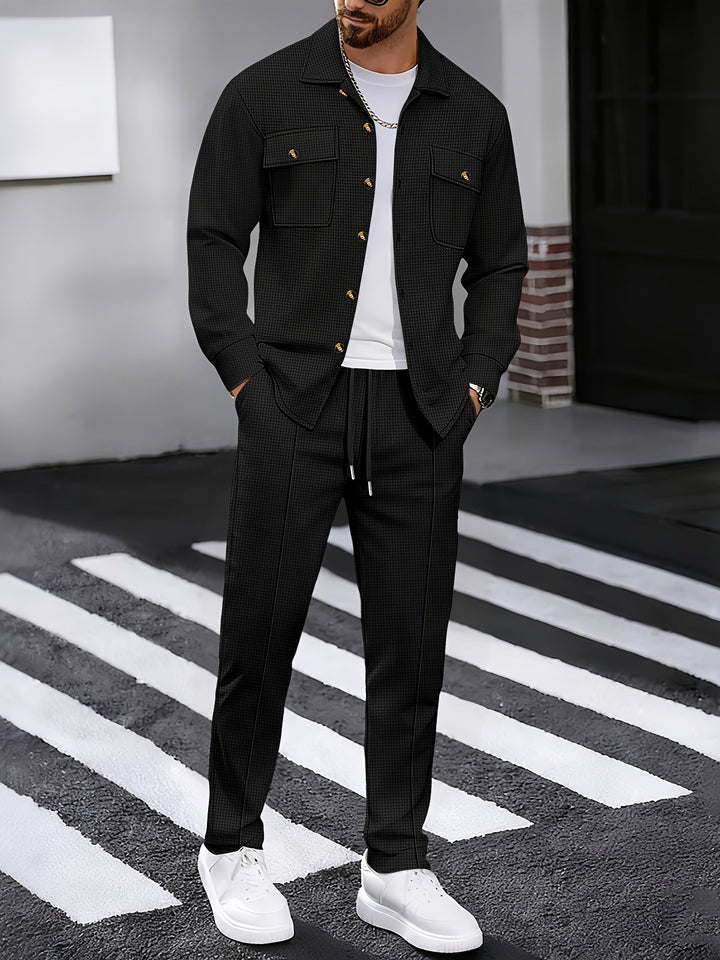 Refined Casual Two-Piece Set