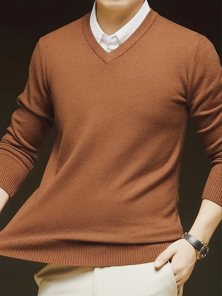 Classic V-Neck Sweater