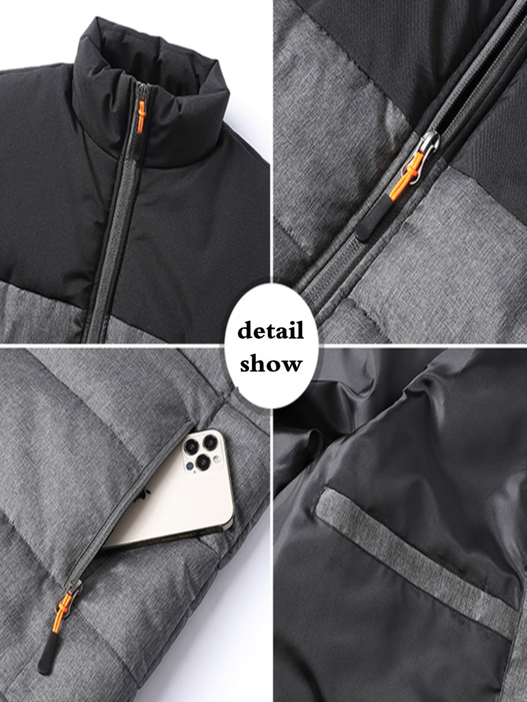 Insulated Stand-Collar Vest