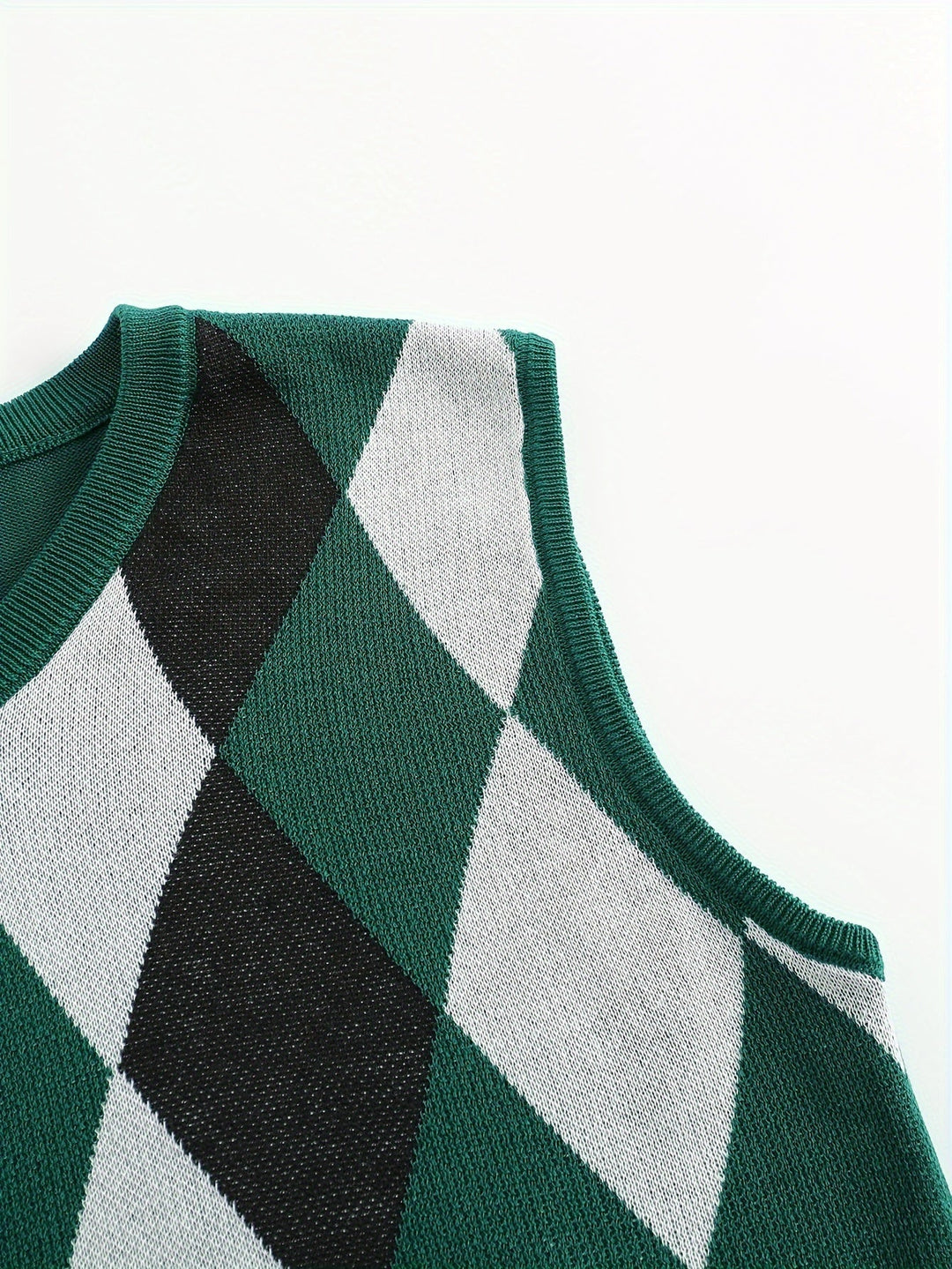 Classic Argyle Sweater Vest