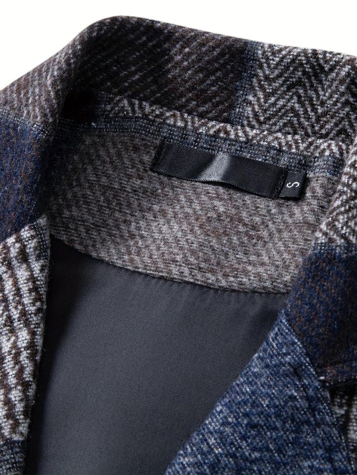 Patchwork Tailored Vest