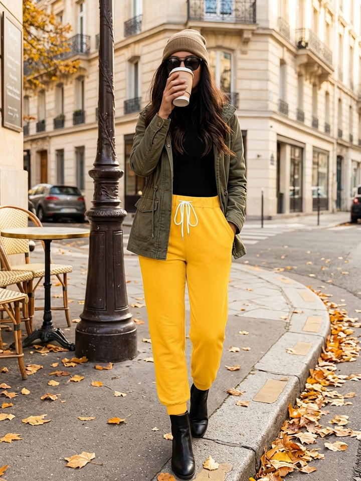 Tapered Drawstring Joggers
