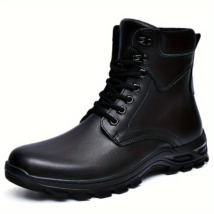 Rugged Lace-Up Boots
