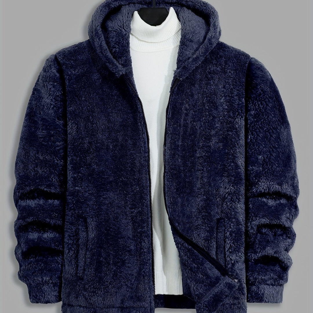 Cozy Hooded Zip Jacket