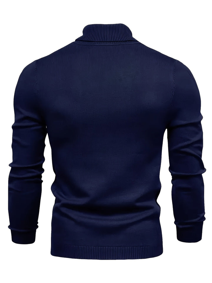 Classic Mock-Neck Sweater