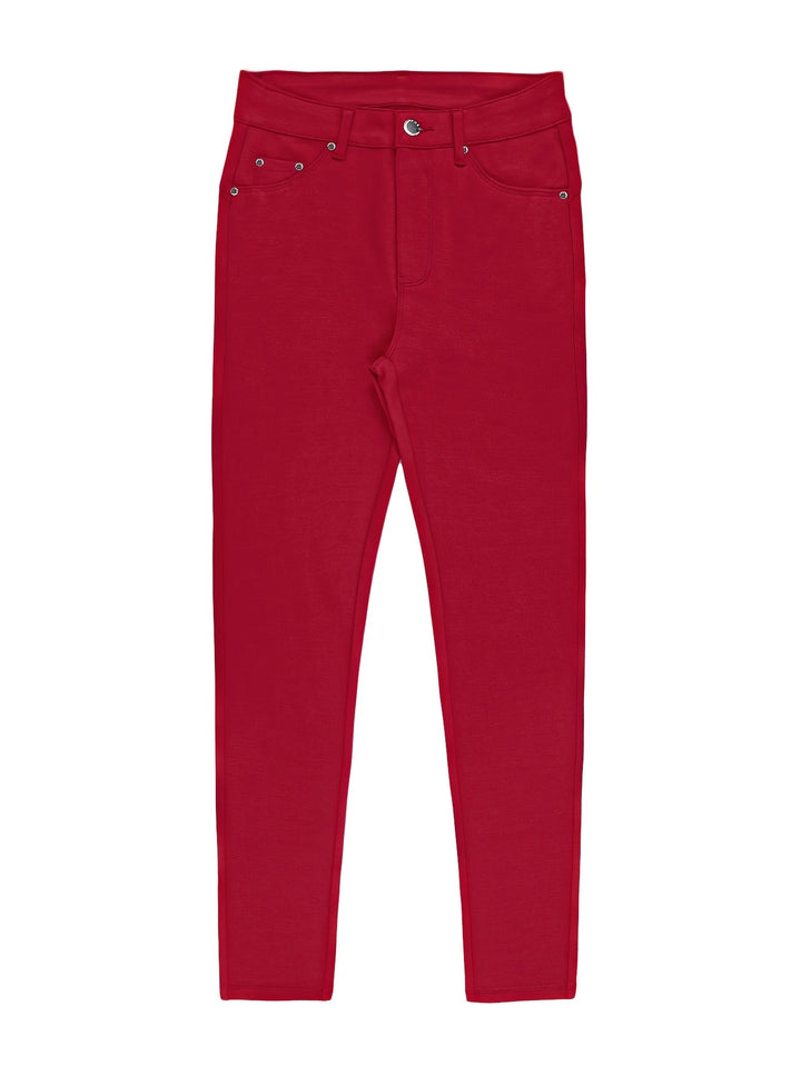 High-Waist Skinny Jeans