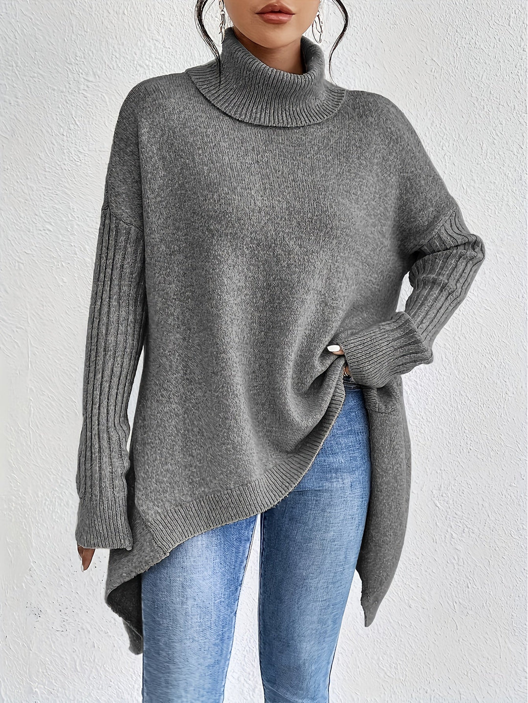 Cozy High-Neck Sweater