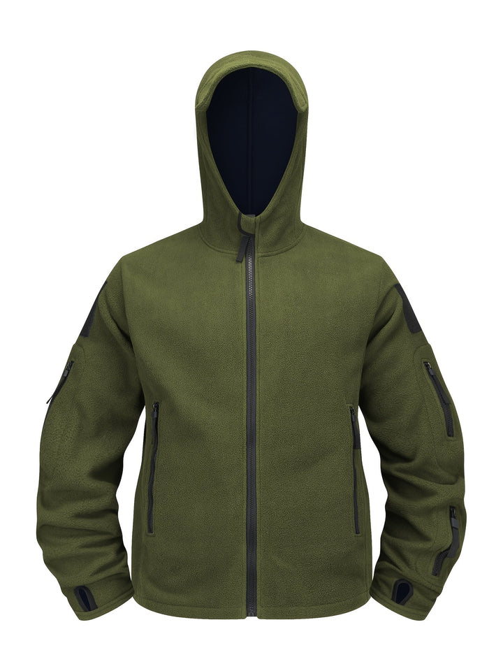 Rugged Hooded Zip Jacket