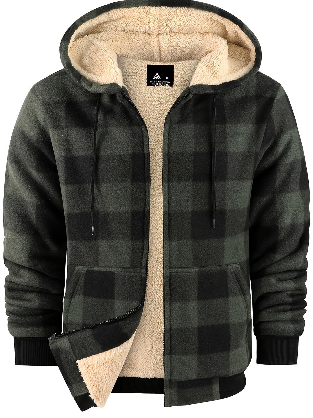 Cozy Hooded Zip-Up Jacket