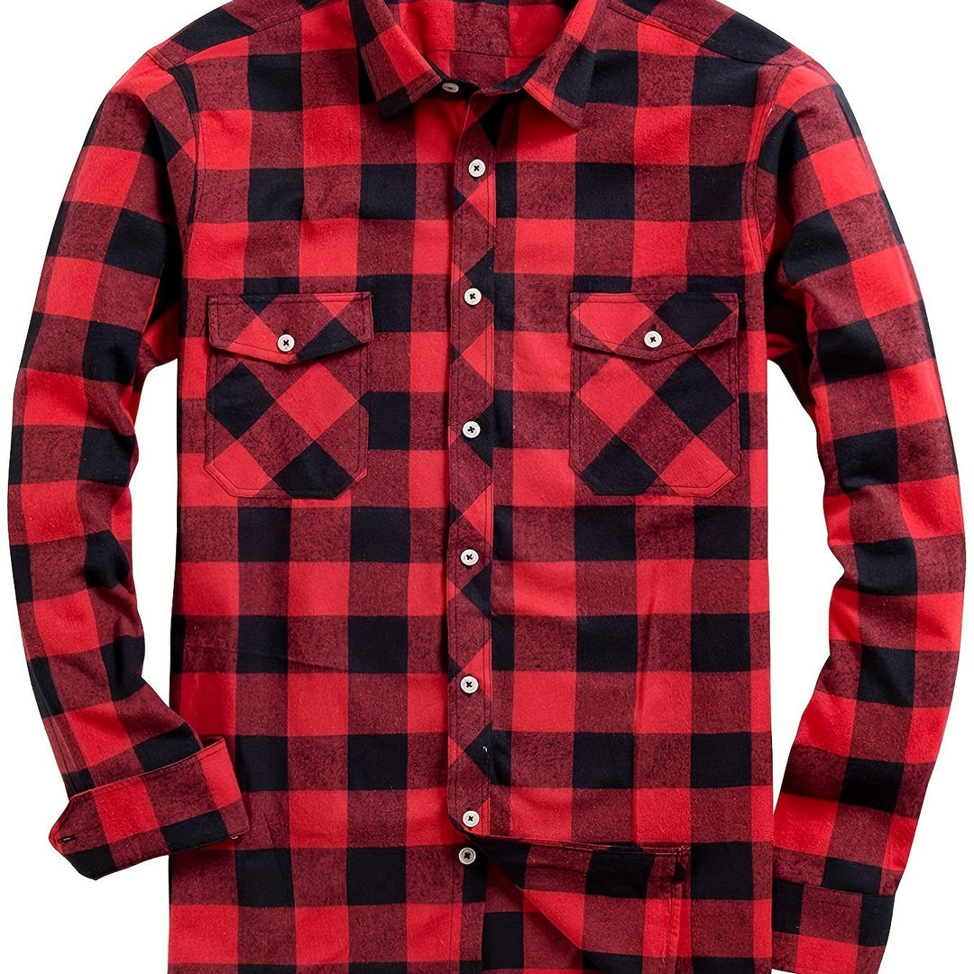 Classic Checked Flannel Shirt