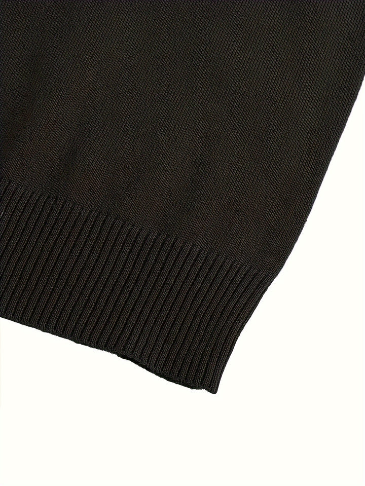 Classic Mock-Neck Sweater