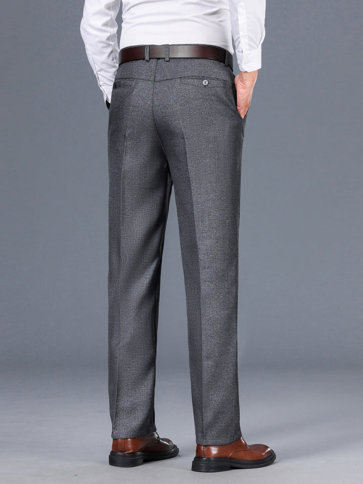 Tailored Straight-Leg Pants