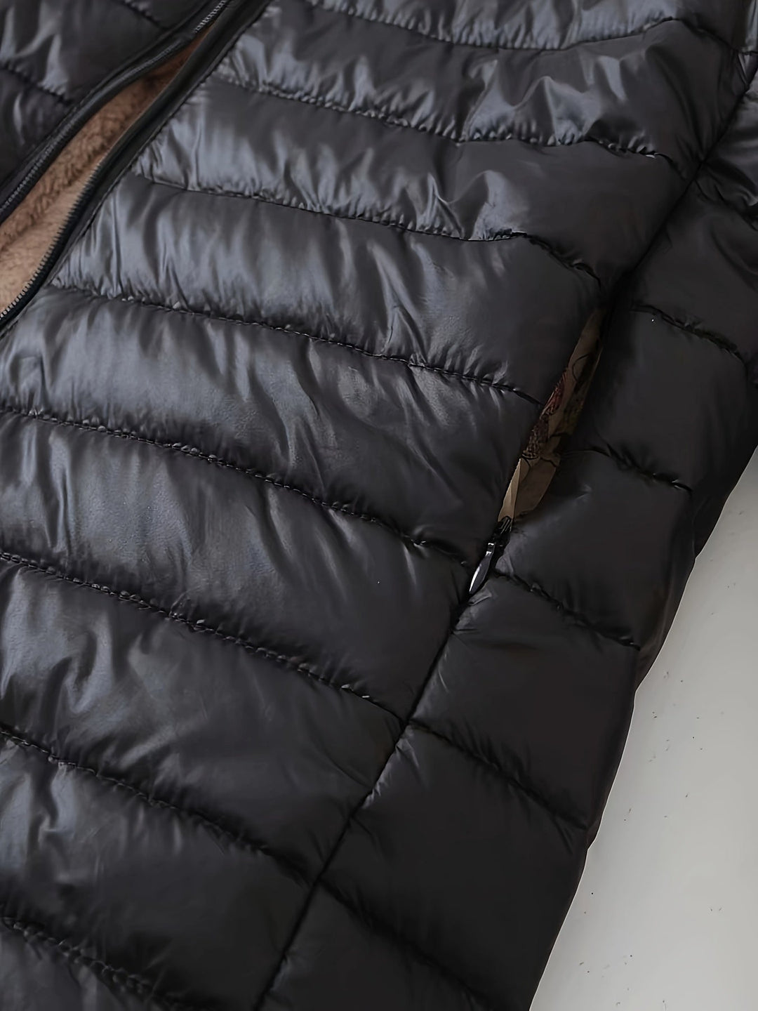 Quilted Longline Coat