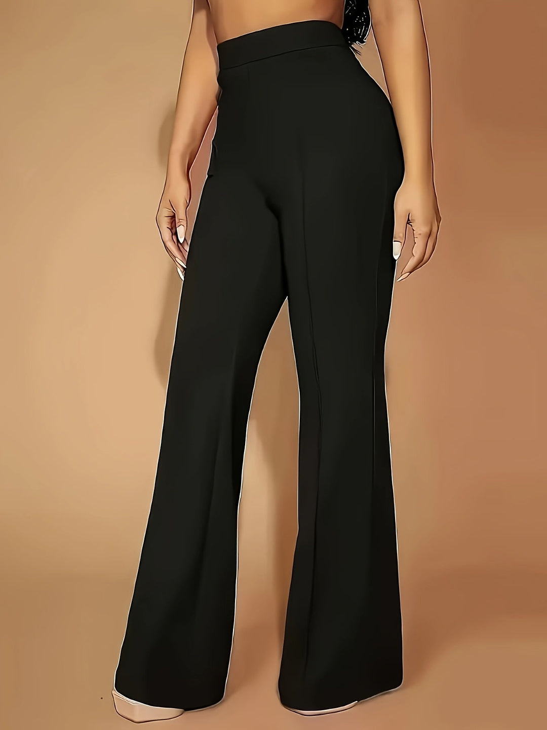 High-Waist Wide-Leg Pants