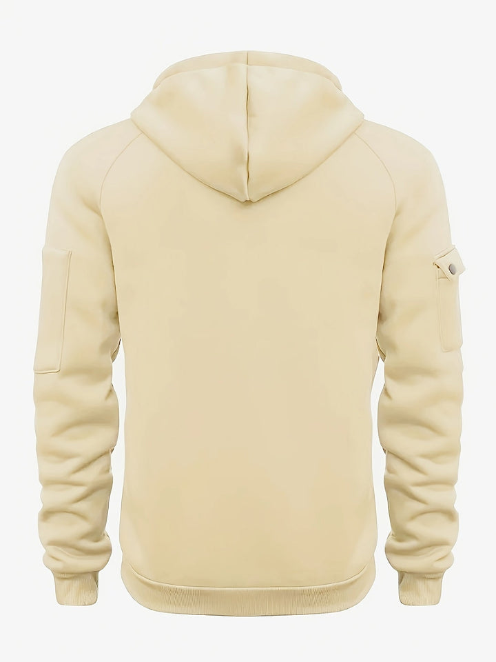 Utility Quarter-Zip Hoodie