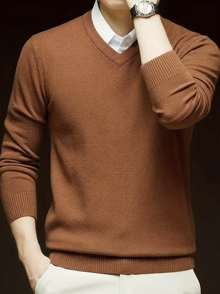 Classic V-Neck Sweater