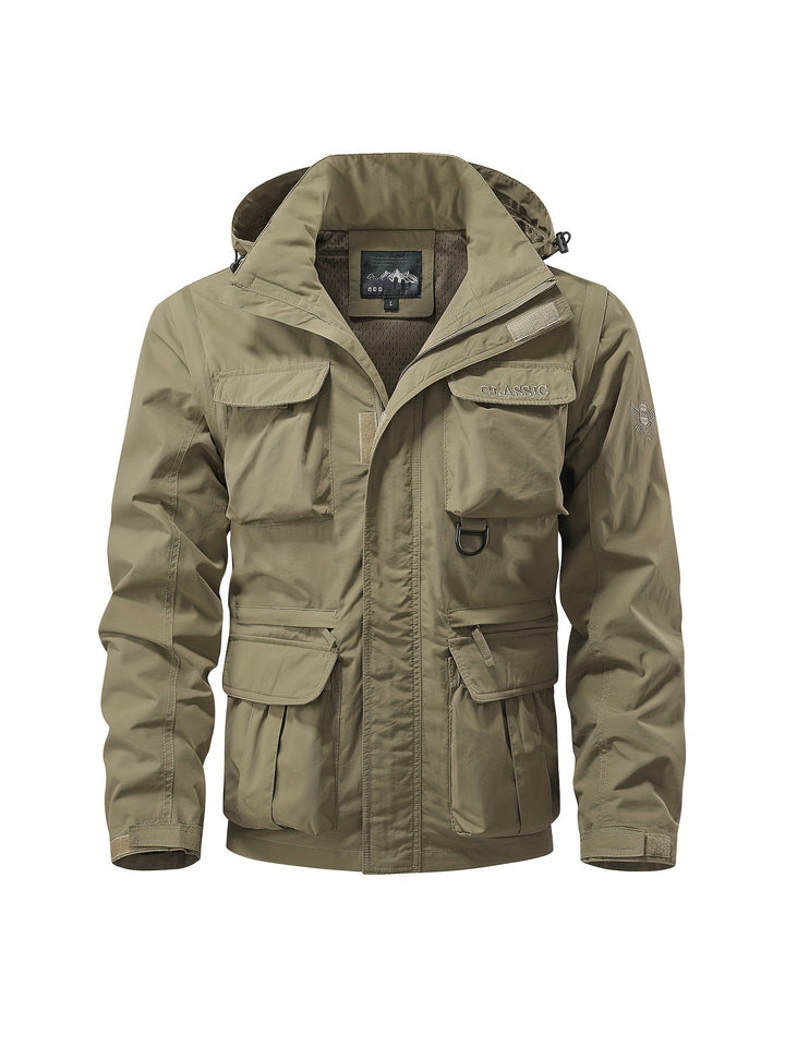 Rugged Multi-Pocket Cargo Jacket