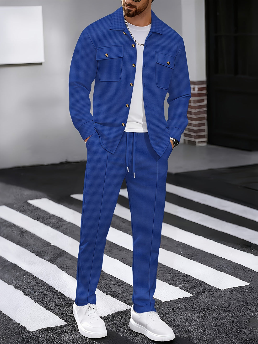 Refined Casual Two-Piece Set