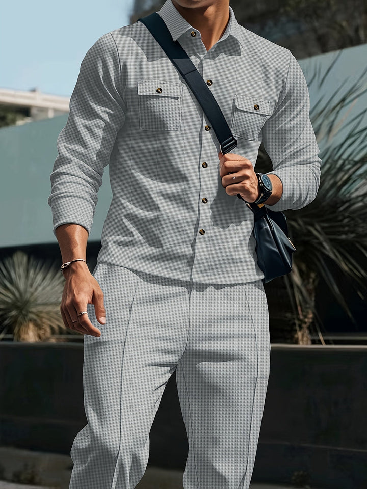 Refined Casual Two-Piece Set
