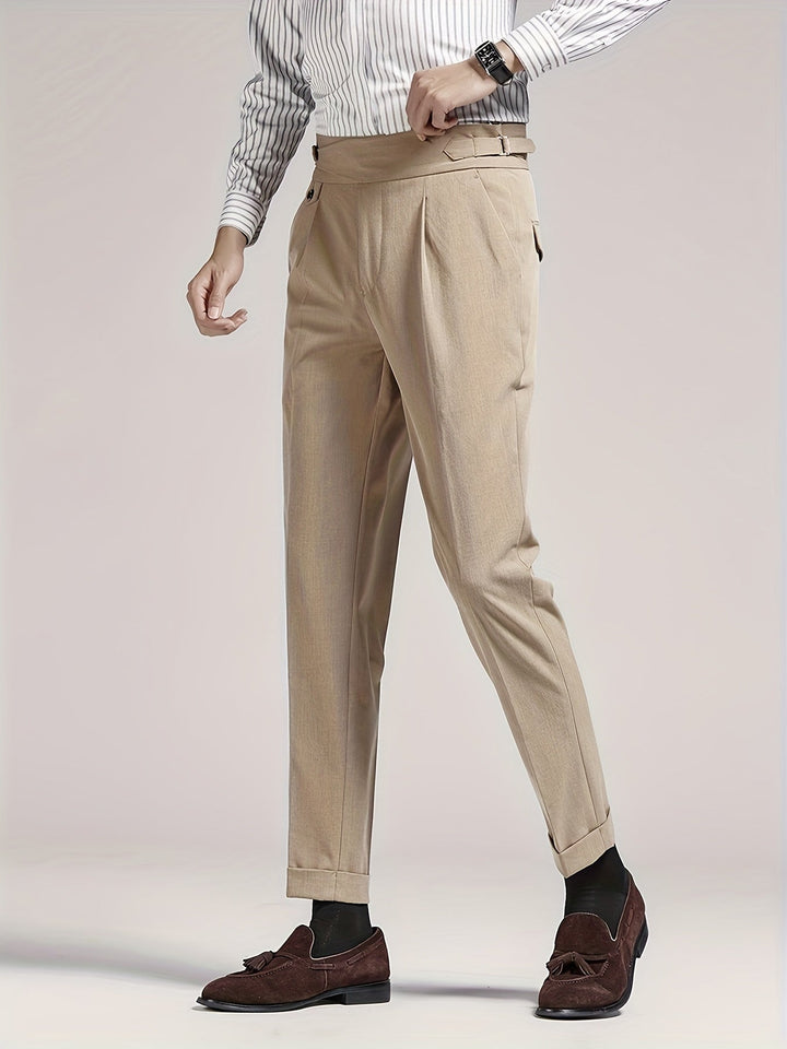 Tailored Pleated Pants