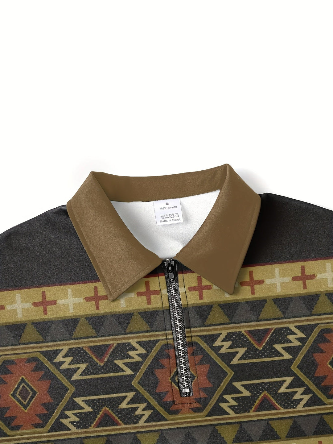 Southwestern Half-Zip Pullover