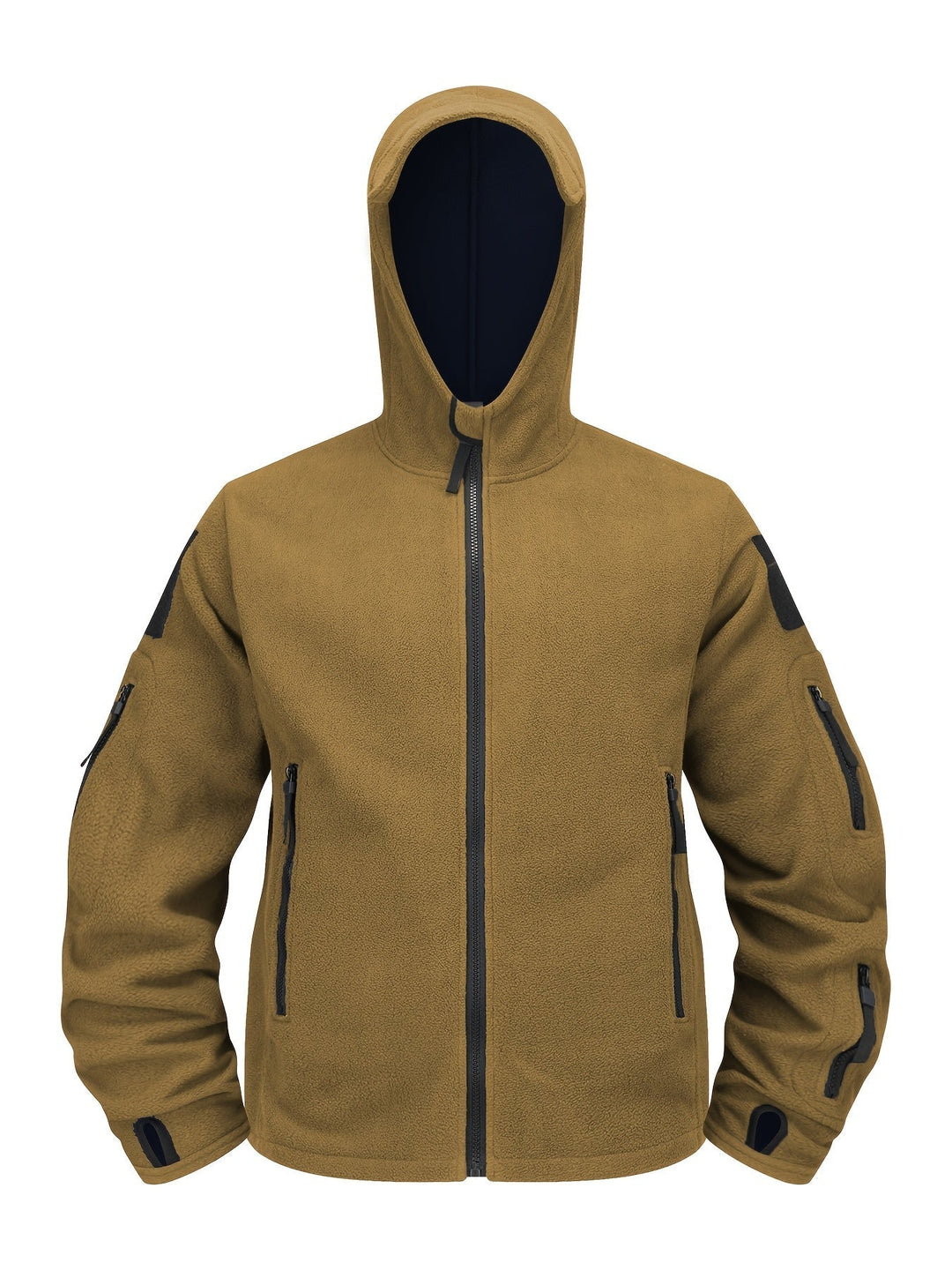 Rugged Hooded Zip Jacket