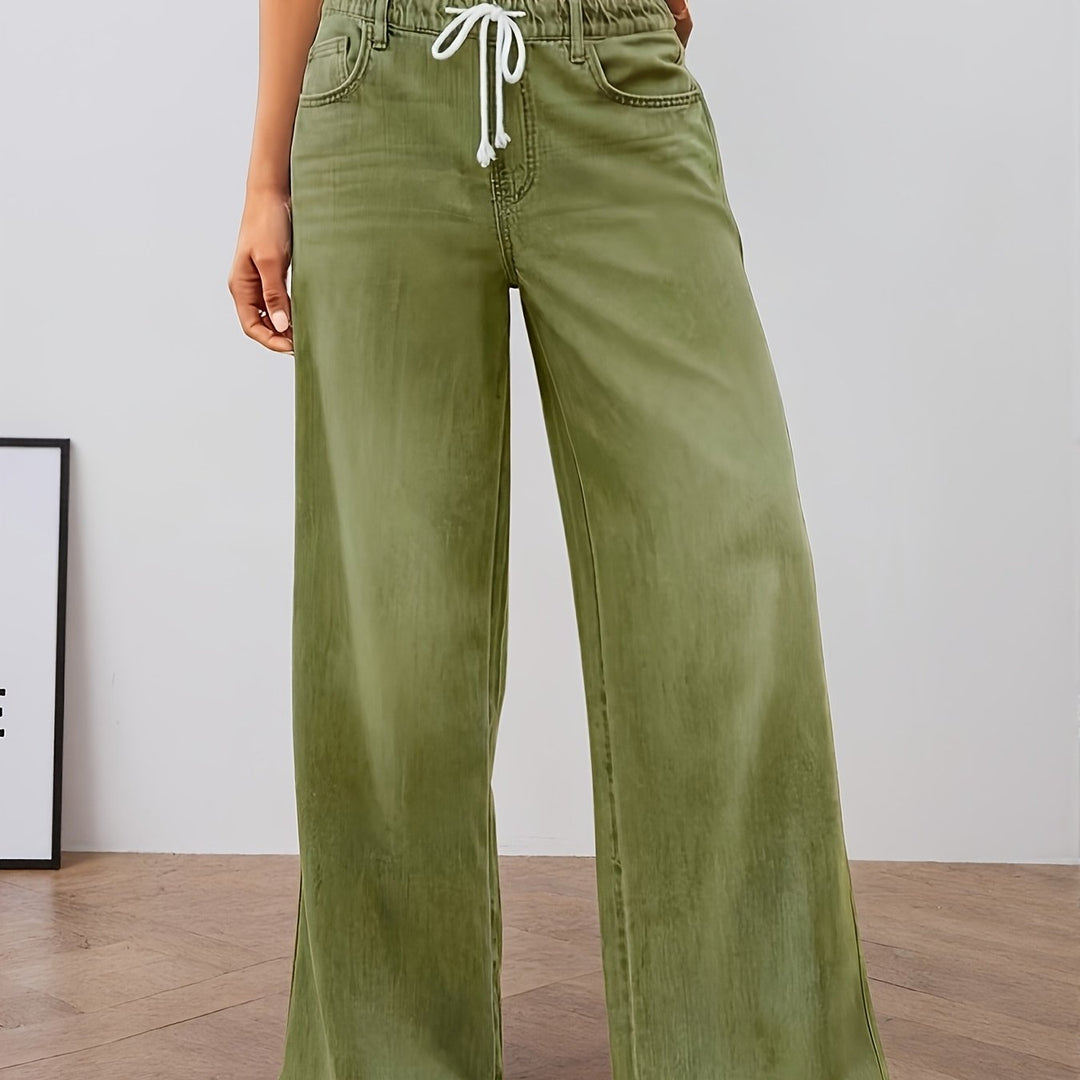 Relaxed Wide-Leg Pants