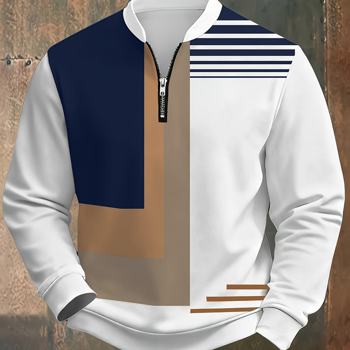 Modern Half-Zip Pullover
