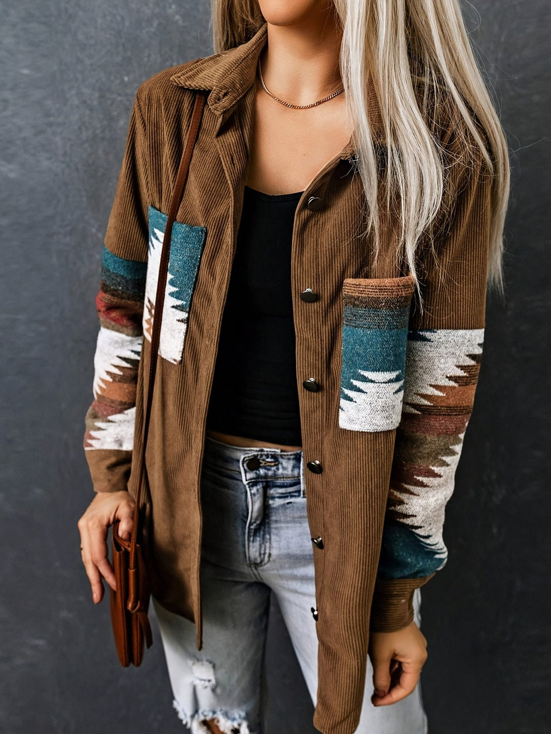 Southwestern Patterned Jacket