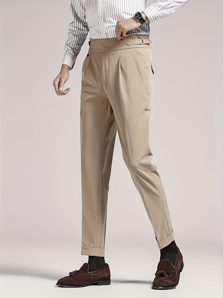 Tailored Pleated Pants